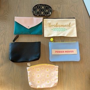 Makeup pouches!